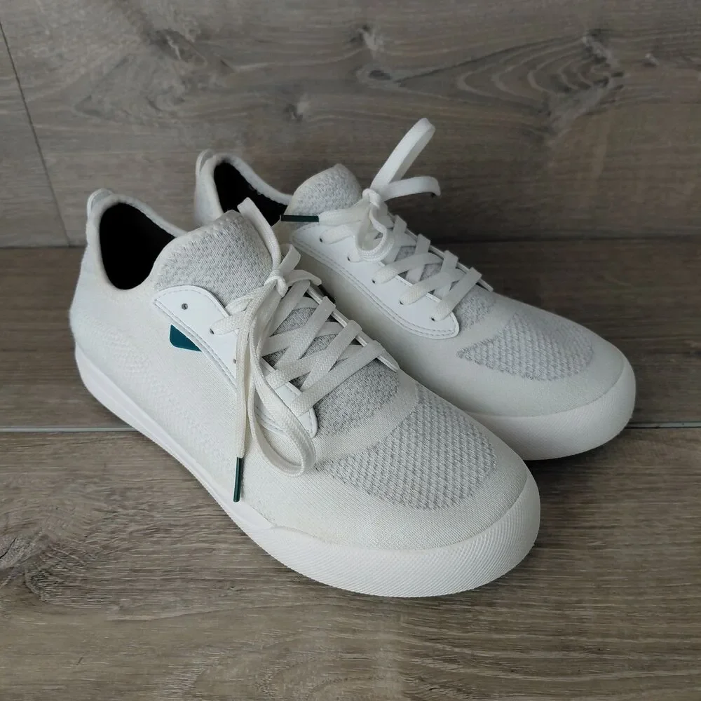Vessi Weekend Sneakers Mens Size 10 White Waterproof Marble White Dyma Tex Shoes